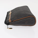 Christian Dior Vintage Honeycomb Zip Pouch Coated Canvas Medium - image 4