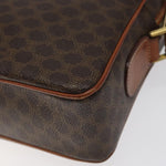 Celine Vintage Macadam Shoulder Bag Canvas and Leather - image 10