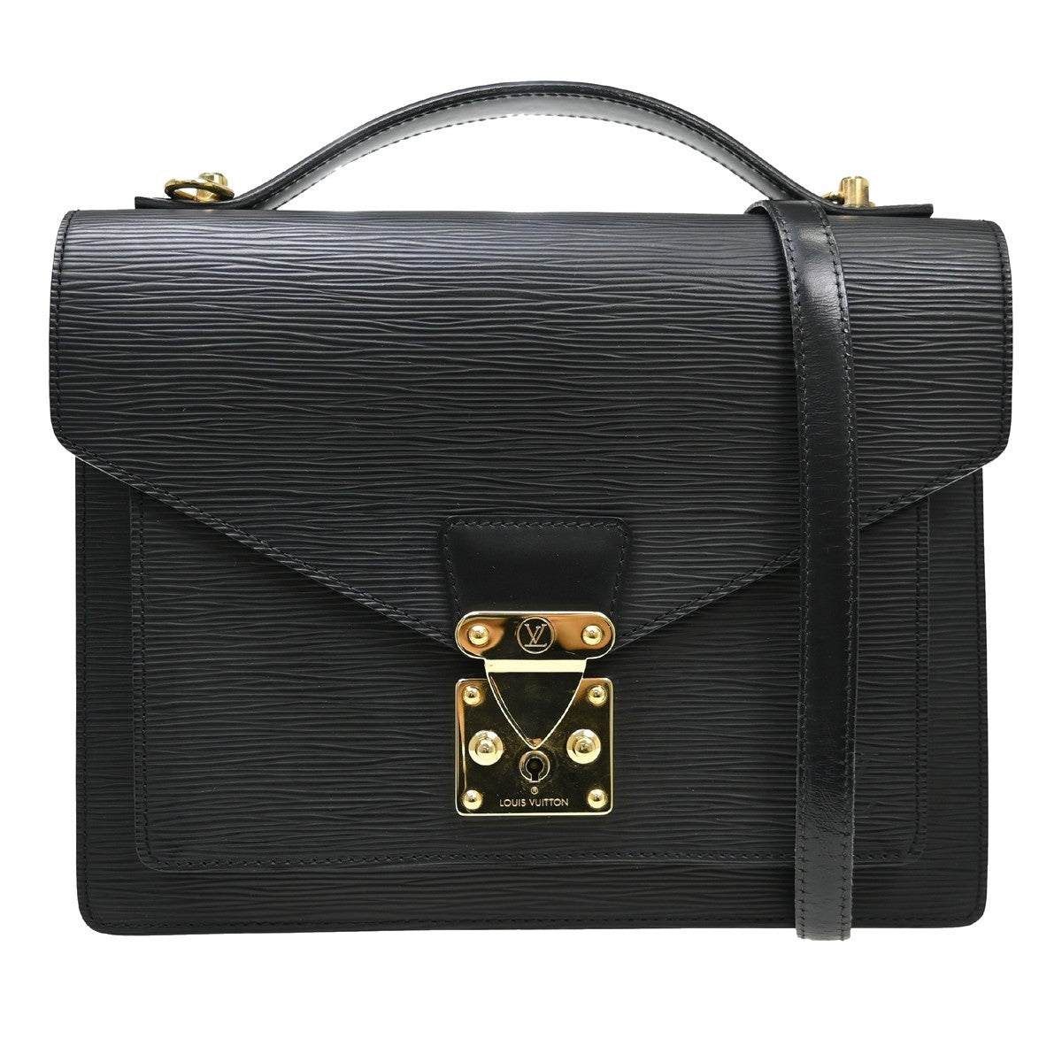 Louis Vuitton Monceau Handbag Epi Leather BB - image 1