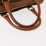 Celine Vintage Macadam Handbag Canvas and Leather - image 8