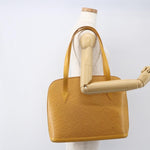 Louis Vuitton Lussac Handbag Epi Leather - image 13