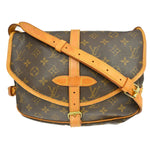 Louis Vuitton Saumur Handbag Monogram Canvas 30 - image 1