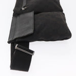 Gucci Vintage Double Belt Bag GG Canvas with Leather Small - image 4