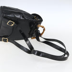 Gucci Vintage Bamboo Backpack Patent Mini - image 17