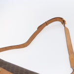 Celine Vintage Macadam Shoulder Bag Canvas and Leather - image 16