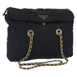 Prada Chain Shoulder Bag Tessuto Medium - image 1