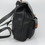 Gucci Vintage Bamboo Backpack Leather - image 3