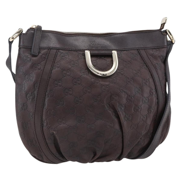 Gucci D Ring Messenger Bag Guccissima Leather Small - image 1