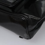 Gucci Vintage Bamboo Backpack Patent Mini - image 9