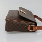 Celine Vintage Macadam Shoulder Bag Canvas and Leather - image 4