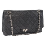 Chanel Reissue 2.55 Flap Bag Quilted Aged Calfskin 228 - image 8