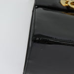 Salvatore Ferragamo Gancini Convertible Top Handle Bag Patent Leather - image 11