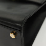 Salvatore Ferragamo Vintage Gancini Convertible Top Handle Bag Leather - image 8