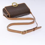 Celine Vintage Macadam Shoulder Bag Canvas Medium - image 7