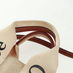 Chloe Woody Convertible Tote Canvas with Leather Small - image 17