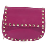 Valentino Garavani Rockstud Saddle Crossbody Bag Leather Mini - image 1