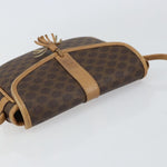 Celine Vintage Macadam Shoulder Bag Canvas and Leather - image 15