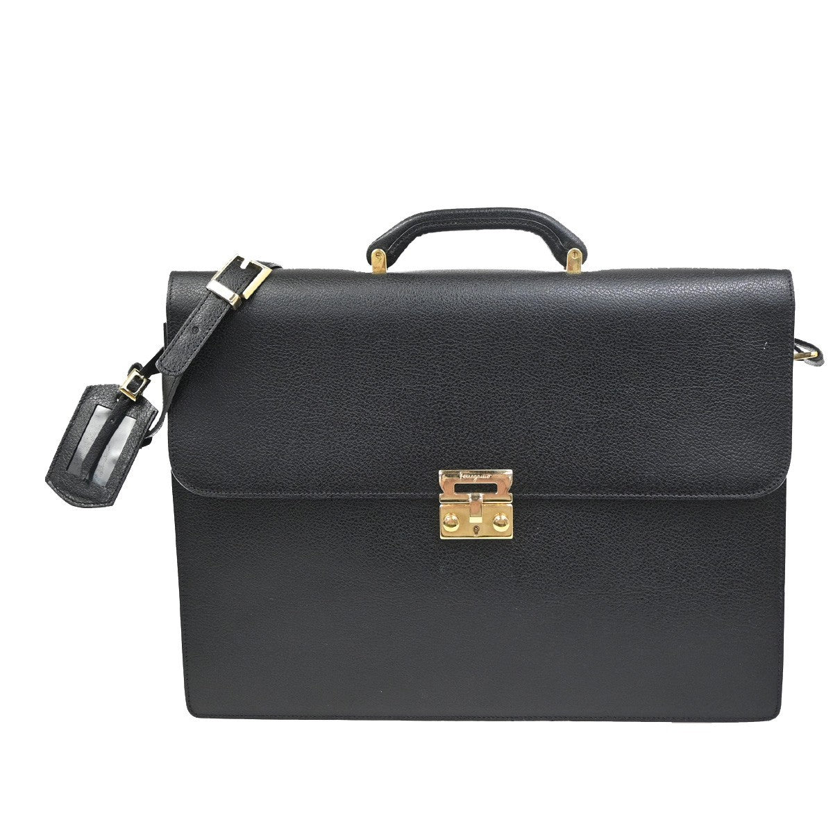 Salvatore Ferragamo Revival Briefcase Leather - image 1