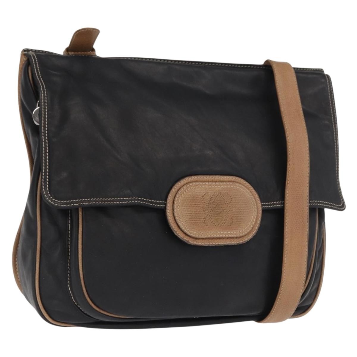Loewe Anagram Shoulder Bag Leather - image 1
