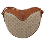 Celine Vintage Macadam Shoulder Bag Canvas and Leather - image 1
