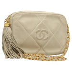 Chanel Vintage Diamond CC Camera Bag Quilted Lambskin Large - image 19