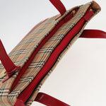 Burberry Nova Check Tote Canvas and Leather - image 16