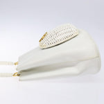 Salvatore Ferragamo Vintage Gancini Convertible Top Handle Bag Leather - image 4