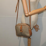 Celine Vintage Macadam Shoulder Bag Canvas and Leather - image 15