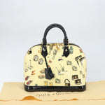 Louis Vuitton Alma Handbag Limited Edition Stickers Monogram Vernis PM - image 14