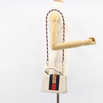 Gucci Sylvie Top Handle Bag Leather Mini - image 14