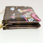 Louis Vuitton Double Zip Pochette Limited Edition Vivienne Xmas Monogram Canvas - image 3
