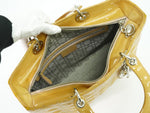 Christian Dior Vintage Lady Dior Bag Cannage Quilt Patent Medium - image 4