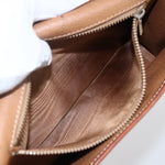 Celine Circle Logo Macadam Pouch Canvas and Leather - image 17