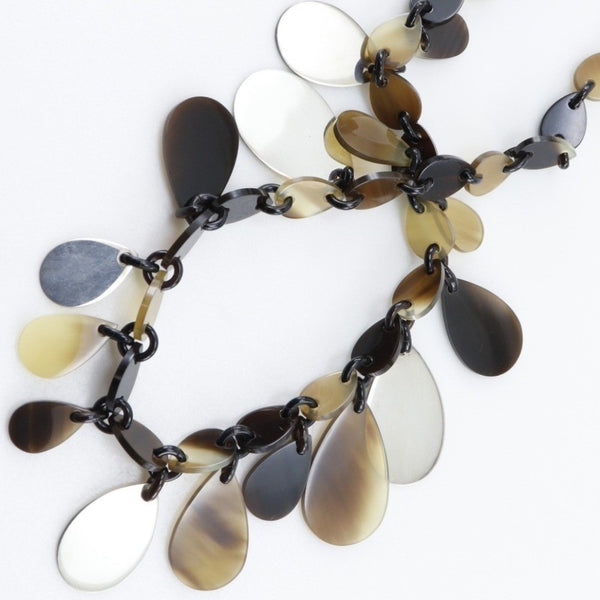 Hermes Necklace Buffalo Horn and Horn
