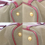 Prada Logo Convertible Tote Canvas with Leather Medium - image 9