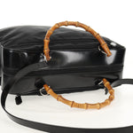 Gucci Vintage Bamboo Handle Bag Nylon - image 17