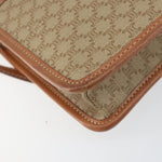 Celine Vintage Macadam Shoulder Bag Canvas Medium - image 12
