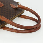 Celine Vintage Macadam Handbag Canvas and Leather - image 8
