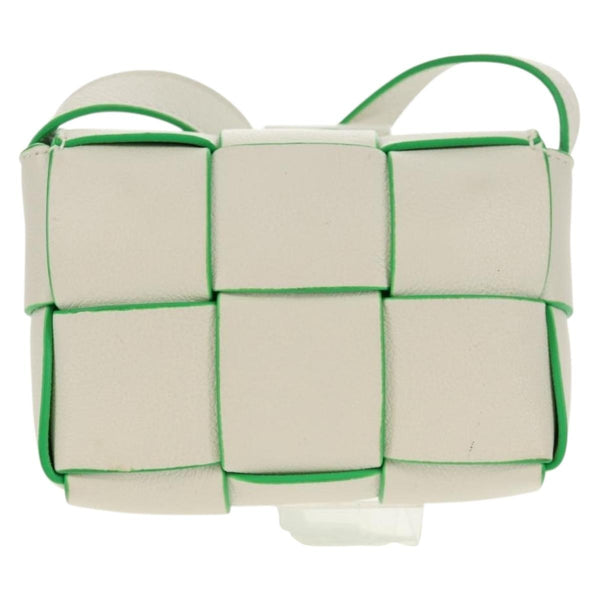 Bottega Veneta Cassette Crossbody Bag Maxi Intrecciato Leather Mini