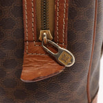 Celine Vintage Macadam Handbag Canvas and Leather - image 13