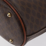 Celine Vintage Macadam Tote bag Canvas and Leather - image 12