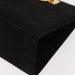 Salvatore Ferragamo Vintage Gancini Chain Shoulder Bag Suede Small - image 9