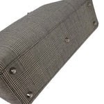 Christian Dior Vintage Lady Dior Bag Houndstooth Canvas Medium - image 8