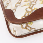 Louis Vuitton Charms Musette Handbag PVC Over Printed Silk - image 10