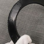 Christian Dior Vintage Lady Dior Bag Houndstooth Canvas Medium - image 6
