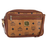 MCM Visetos Shoulder bag Canvas and Leather - image 1