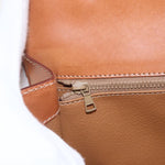 Celine Vintage Macadam Handbag Canvas and Leather - image 19