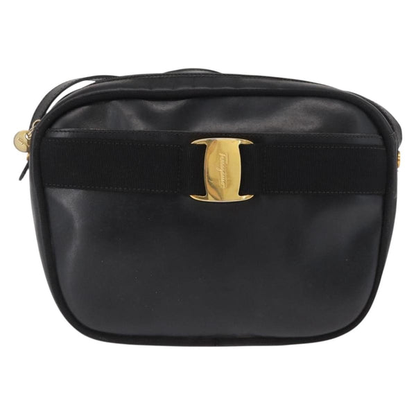 Salvatore Ferragamo Vara Bow camera Shoulder Bag Leather - image 1