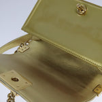 Chanel Boy Flap Bag Quilted Patent Small - image 19