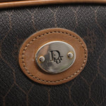 Christian Dior Vintage Honeycomb Shoulder Bag Canvas and Leather - image 19